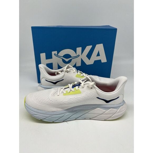 Hoka One One Arahi 7 Blanc De Blanc Virtual Blu Size 10 New *READ* - Picture 5 of 7